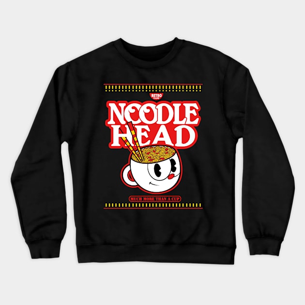 Noodle Head Crewneck Sweatshirt by ShayLei